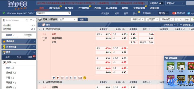 Bong88 Asia site system multi-language