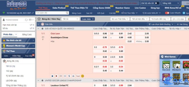 Bong88 Asia site system multi-language