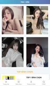 Code to vote for beautiful girls Code bình chọn Người nổi tiếng