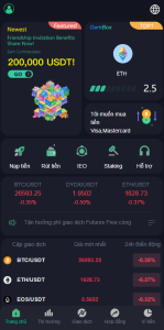 Vietnamese electronic currency exchange system