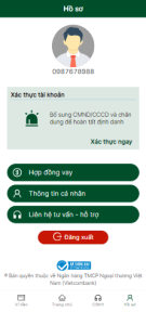 Vietcombank brand loan app