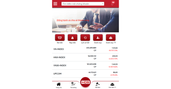 Vietnam stock exchange enterprise version Sàn giao dịch chứng khoán việt nam phiên bản doanh nghiệp