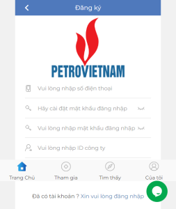app source code Project investment app of oil and gas corporation