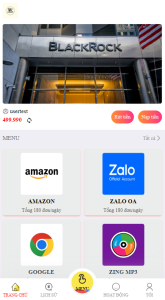 APP task to record and enter orders for quick betting in Vietnamese version