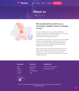 Exchange crypto USDT BTC ETH real time