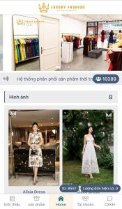 Fashion brand booking application