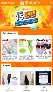 SHOPPE APPLICATION FOR AUTOMATIC ORDERING